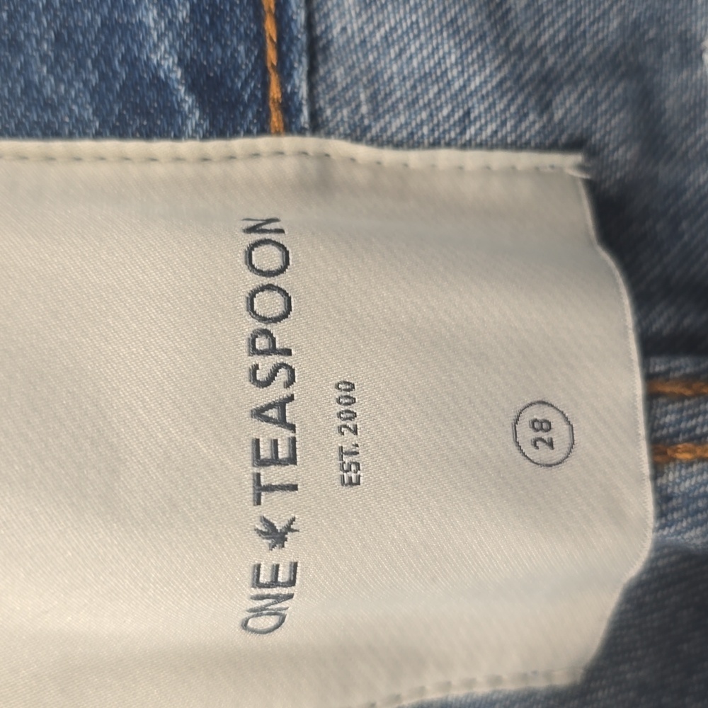 One Teaspoon Distressed Blue Jeans - Picture 5 of 14